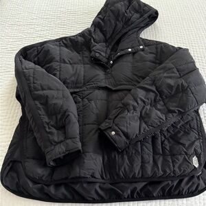 FP Movement by Free People Quilted Black Snow Jacket